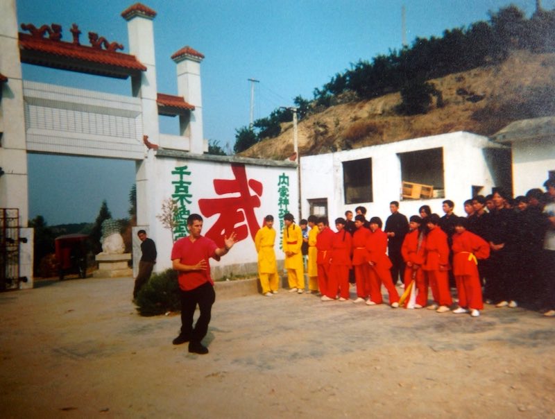 Will LeStrange in China studying Feng Shui